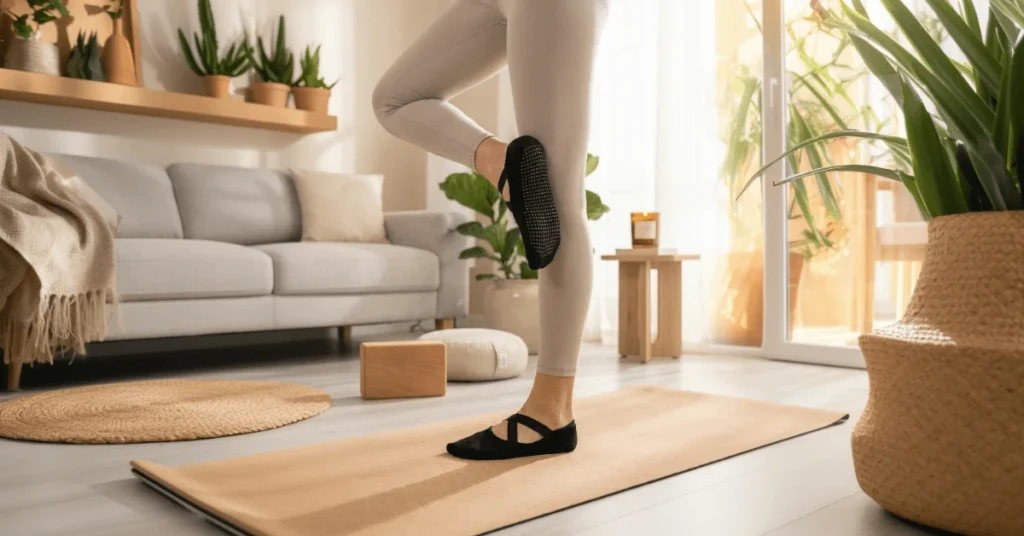 Maksimum Denge ve Güveniyle Kaydırmaz Pilates Çorabı