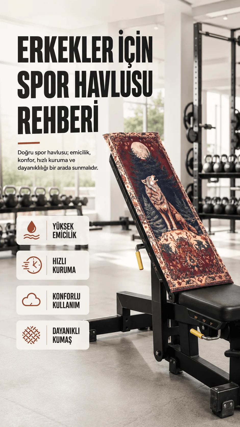 Erkekler İçin Spor Havlusu Rehberi