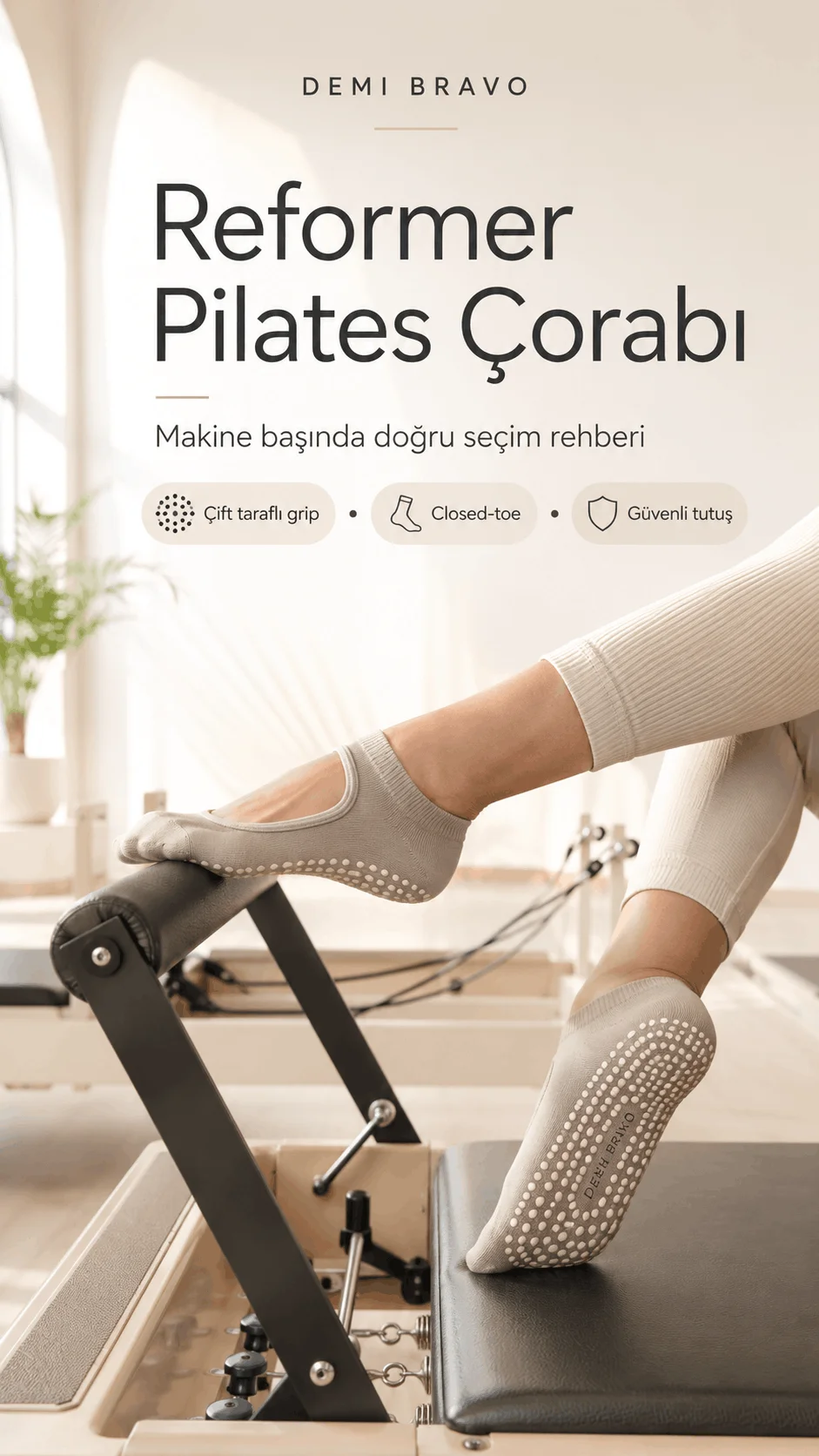 Reformer Pilates Çorabı Nedir?